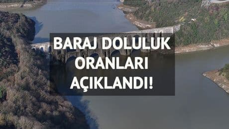 Baraj doluluk oranları belli oldu: İşte 11 Temmuz 2025 İstanbul 'İSKİ baraj doluluk oranları'