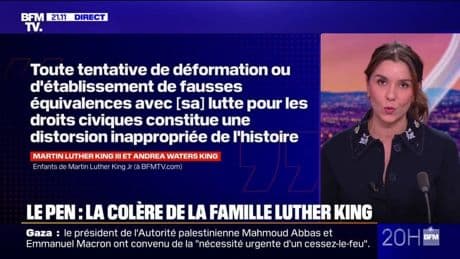 Marine Le Pen inéligible: la colère de la famille de Martin Luther King