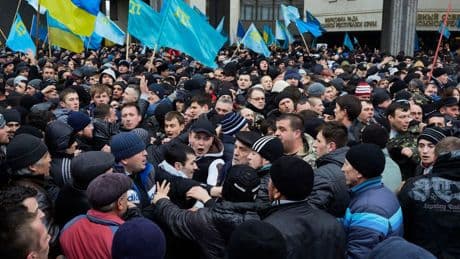 Russia And Ukraine Both Stake Claim To Crimea
