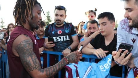 Trabzonspor, Erzurum'da taraftarıyla buluştu