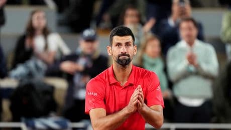 Novak Djokovic blikt vooruit na verlies in Parijs: ’Zou ik nog meer partijen willen spelen? Ja, dat wil ik.’