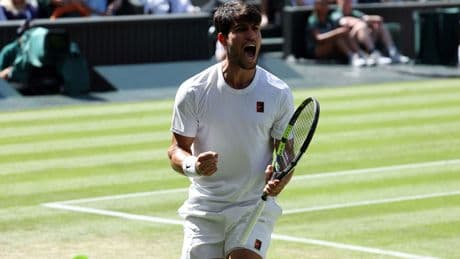 Alcaraz le hace la croqueta a Fritz y desafía a la historia metiéndose en la final de Wimbledon