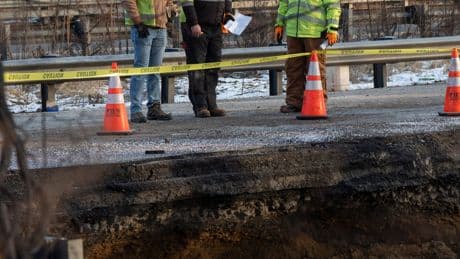 Sinkholes, Bane of Today’s Drivers, Offer Peek Into a Lost Mining Past