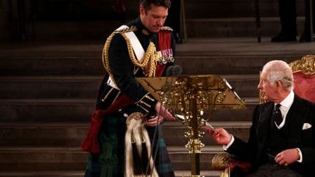 King Charles' 'hunky' kilt-wearing aide marries again in 'low-key ceremony'