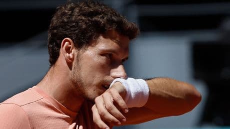 Carreño cae en la primera ronda en Madrid y continúa con su vía crucis para volver a la élite del tenis