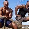 Ashley Walters, 42, reflects on 'isolating' battle with alcoholism and admits he 'thought it would cure the biggest problem he had' as he poses shirtless for Men's Health UK shoot