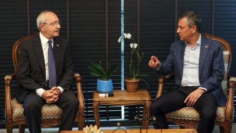 CHP lideri Özel'den Kemal Kılıçdaroğlu'na taziye ziyareti