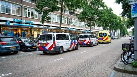 Medewerker supermarkt Rotterdam neergestoken