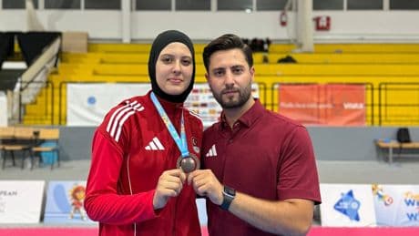 Milli sporcu Elifnaz, yaz olimpiyatlarında Aydın'ı gururlandırdı