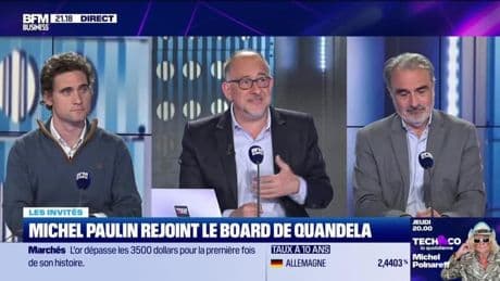 Michel Paulin, et Valérian Giesz (Quandela) : la quantique, "C'est l'IA en 2012" - 22/04