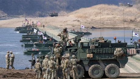 South Korea and America launch joint military drills to address threat of North Korea