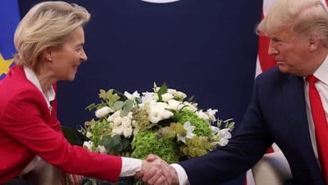 Zollstreit zwischen USA und EU – Von der Leyen trifft Trump in Schottland