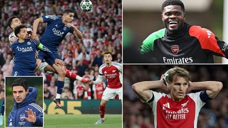MARTIN KEOWN TALKS TACTICS: Why Arsenal's Champions League semi-final is far from over despite losing first leg to PSG