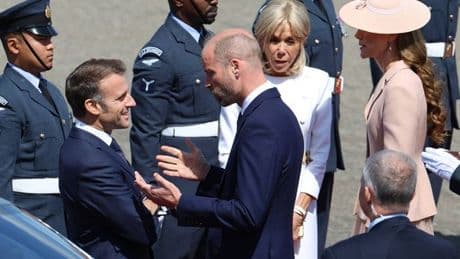 Lip reader spots Brigitte Macron's touching comment to Kate Middleton after cancer battle