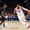 NBA. Paul Georges, ailier des Philadelphia 76ers, est blessé au genou gauche