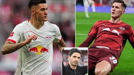 Arsenal 'yet to make a formal bid for Benjamin Sesko due to one stumbling block surrounding Leipzig striker - with Gunners looking at another alternative if things don't change'