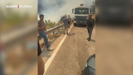 Orman yangınına müdahale için yola çıkmışlardı, kazadan önceki son görüntüleri ortaya çıktı