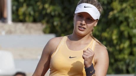 El gris final de Eugénie Bouchard, la tenista a la que un resbalón le cambió la vida