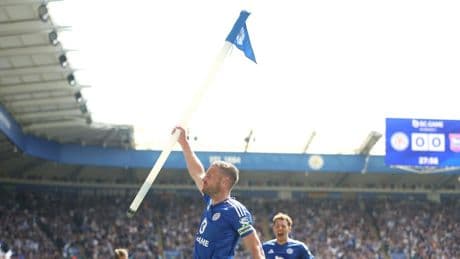 El Leicester y Vardy se despiden por todo lo alto