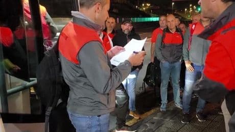Los trabajadores de Bridgestone llevan hoy su protesta por el ERE a la embajada de Japón en Madrid