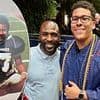 Massive Super Bowl champion is dwarfed by his son in surprising high school graduation photo