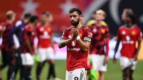 Bruno Fernandes: Manchester United captain calls for transfer reinforcements after 'lazy' performance