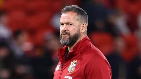 ‘Open-minded’ Andy Farrell says Lions Test places still up for grabs
