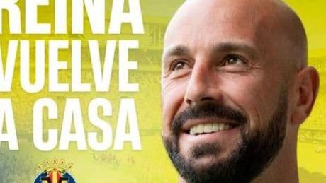 Pepe Reina: "Me siento un privilegiado por comenzar como entrenador en el Villarreal"