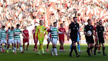 Aberdeen vs Celtic temporarily suspended due to medical emergency