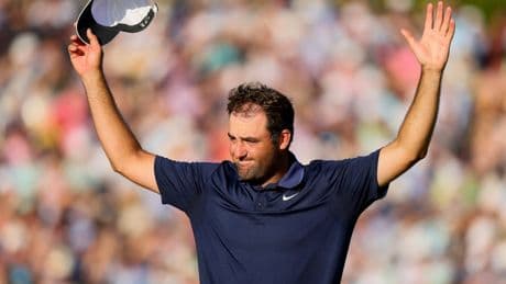 Scottie Scheffler picks up record prize money haul as he wins PGA Championship by five shots after fending off Jon Rahm