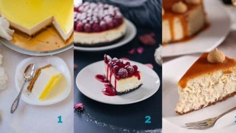 Kişilik testi: Mutluluğunuz için en önemli şeyin ne olduğunu ortaya çıkarmak için bir cheesecake seçin!