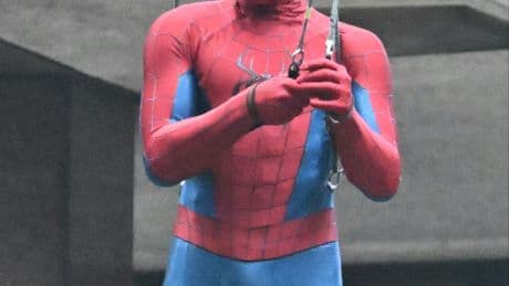 Tom Holland stunt double swings into explosive action in ‘NYC’ for latest Spider-Man movie