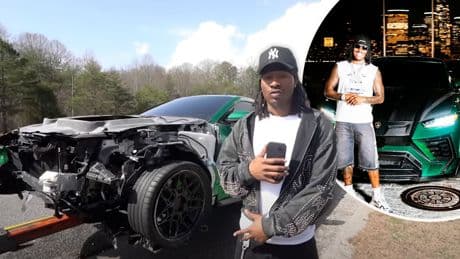 „Ich hatte Glück“ - Streamer fährt 400.000-Dollar-Lambo zu Schrott