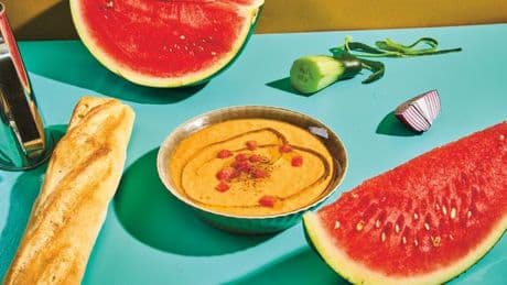 Gazpacho mit Wassermelone: Kalte Küche