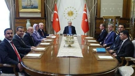 Cumhurbaşkanı Erdoğan, Kamu Başdenetçisi Akarca'yı kabul etti