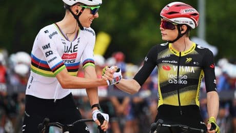 Topsportfysioloog Jos Geijsel over impact van val Tadej Pogacar en gevecht met Jonas Vingegaard: ’Zie het als een kater’