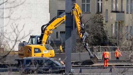 Autobahndreieck Funkturm: Westendbrücke soll ab Samstag ebenfalls abgerissen werden