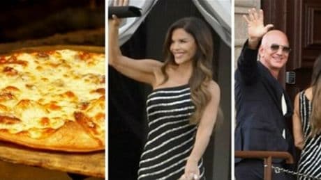 Bezos, il menù inaspettato per il primo party di matrimonio: niente aragoste né caviale. Pizza da Napoli (e canzoni neomelodiche)