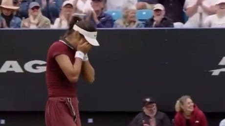 Emma Raducanu bursts into tears live on TV after thrilling win ahead of Wimbledon