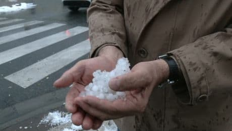 "On n'avait jamais vu ça": la Gironde touchée par de violents orages de grêle