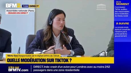 Modération du contenu sur TikTok: la plateforme reconnaît avoir une "marge d'amélioration"