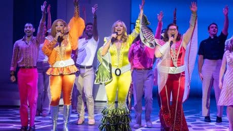 'Mamma Mia!' returns to Broadway after a decade away, bringing the dance party back to New York