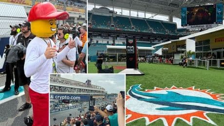 Lando Norris, Kylie Jenner and millions of Lego bricks - 72 hours at the Miami GP