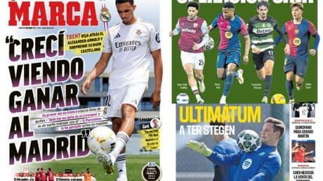 La prensa inglesa se vuelve loca con la presentación de Trent con el Real Madrid&lt;br&gt;
