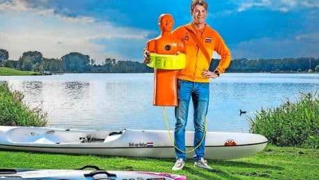 Lifesaver Seth van Hoften mikt op Olympische Spelen in Australië: ’Het is op het strand ook echt zoals bij Baywatch’