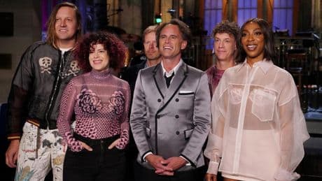 Walton Goggins Defends His Sex Symbol Status On ‘SNL’ With Arcade Fire
