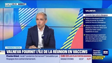 French Tech : Valneva fournit l'île de la Réunion en vaccins - 25/04