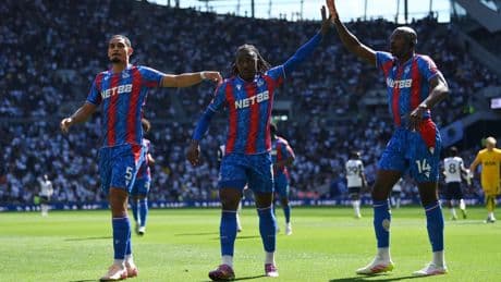 Tottenham 0-2 Crystal Palace: Eberechi Eze double inflicts 20th Premier League defeat on Spurs