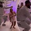 LeBron James raises fresh suspicion over knee injury as he's seen dancing wildly at party weeks after MCL sprain