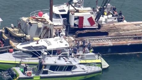 2 children dead after barge strikes, sinks sailboat off Miami Beach